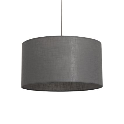 Lámpara colgante ALBA con cable 1xE27/15W/230V, diámetro 45 cm, gris
