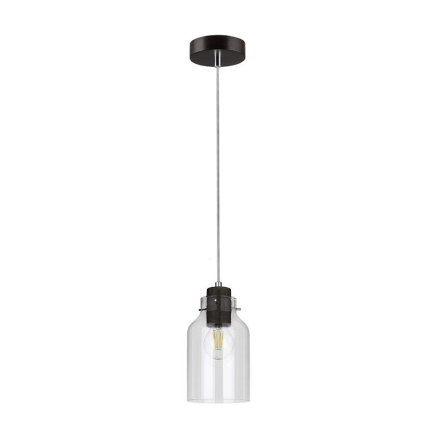 Lámpara colgante ALESSANDRO 1xE27/60W/230V haya