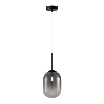 Lámpara colgante ALIAS 1xG9/8W/230V diá. 12 cm negro/gris
