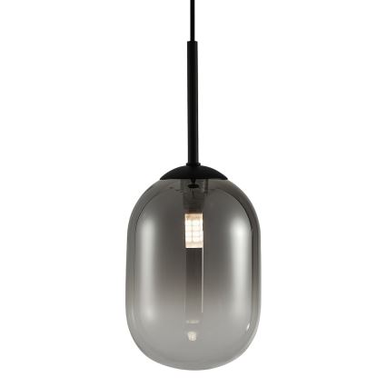 Lámpara colgante ALIAS 1xG9/8W/230V diá. 12 cm negro/gris
