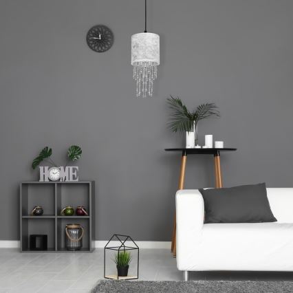 Lámpara colgante ALMERIA 1xE27/60W/230V
