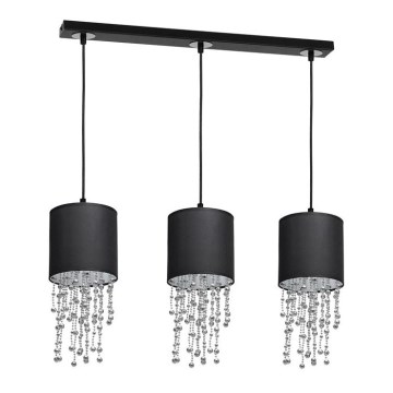 Lámpara colgante ALMERIA 3xE27/60W/230V