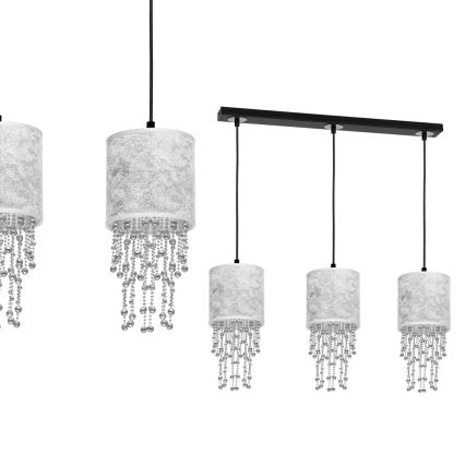 Lámpara colgante ALMERIA 3xE27/60W/230V