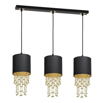 Lámpara colgante ALMERIA 3xE27/60W/230V