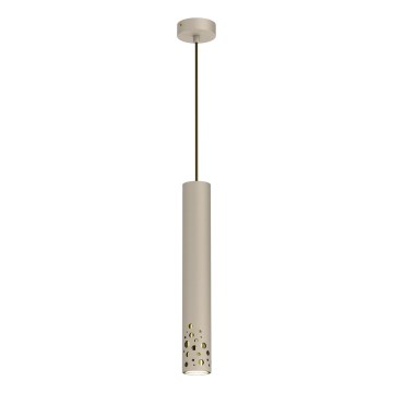 Lámpara colgante ALTRO con cable, 1x GU10/8W/230V, beige