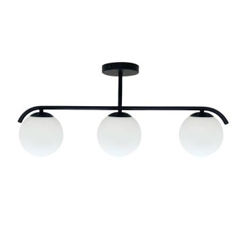 Lámpara colgante AMADEO 3xE14/40W/230V negro