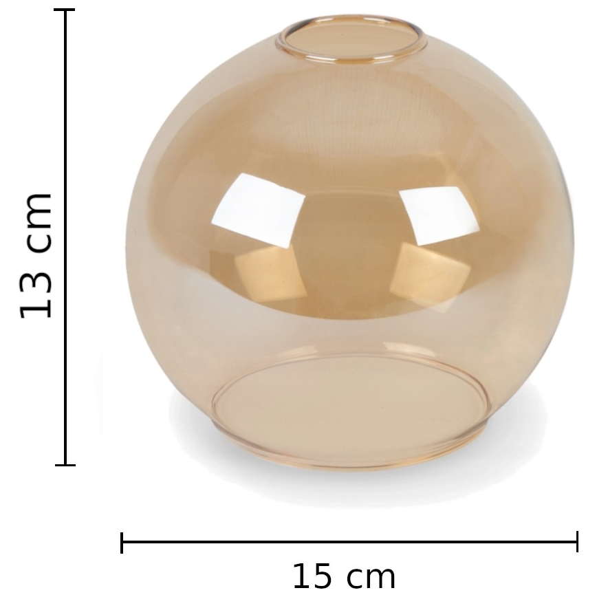 Lámpara colgante AMBRE BLACK 1xE27/60W/230V