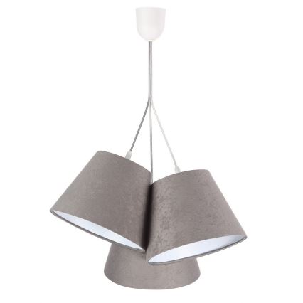 Lámpara colgante AMBROSIA 3xE27/60W/230V