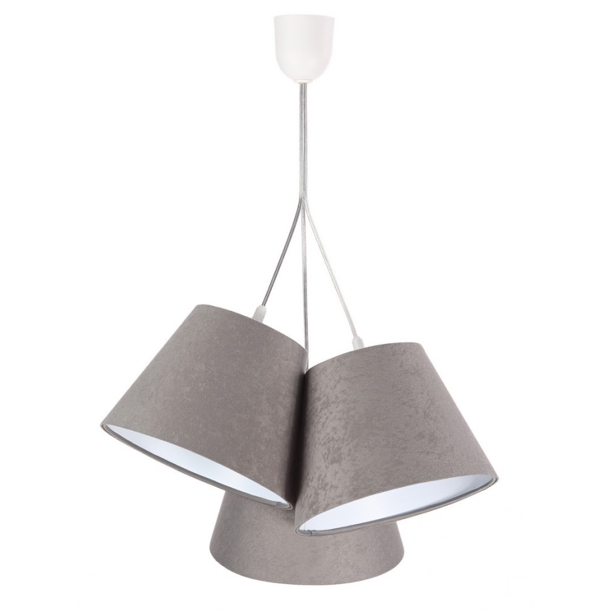 Lámpara colgante AMBROSIA 3xE27/60W/230V