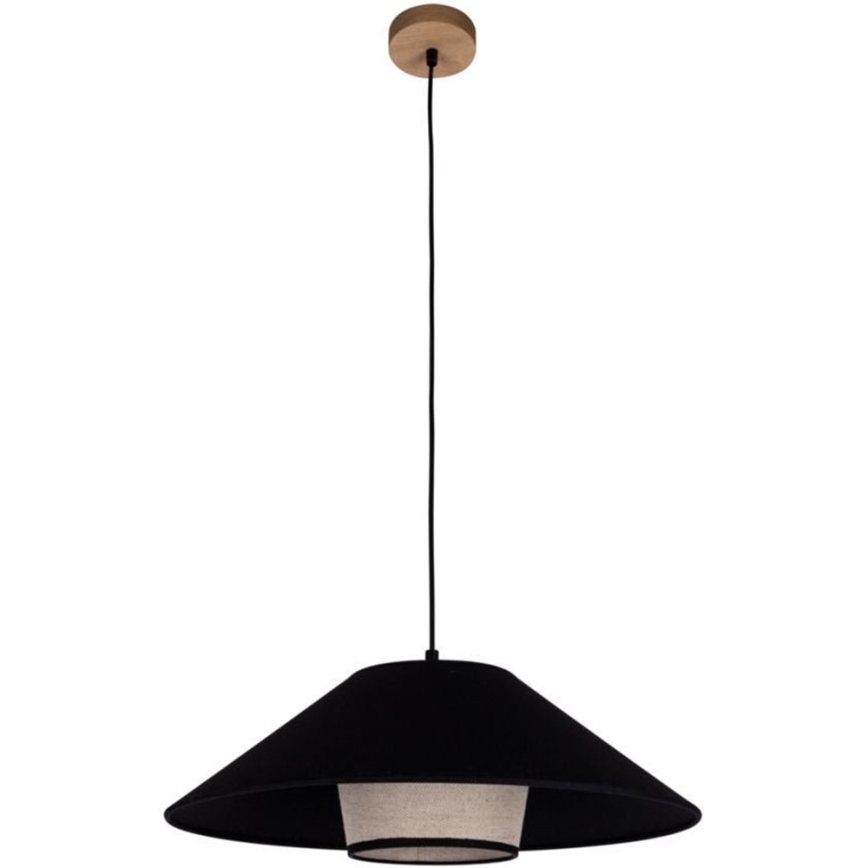 Lámpara colgante AMIGO 1xE27/60W/230V roble