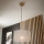 Lámpara colgante ANTONIO 1xE27/60W/230V roble