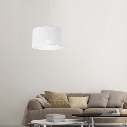 Lámpara colgante ANTONIO 1xE27/60W/230V roble