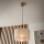 Lámpara colgante ANTONIO 1xE27/60W/230V roble