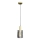 Lámpara colgante ARCADIA 1xE27/60W/230V diá. 13 cm dorado/ahumado