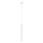 Lámpara colgante ARCHE 1xG9/8W/230V blanco
