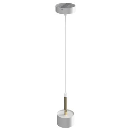 Lámpara colgante ARENA 1xGX53/11W/230V blanco/dorado