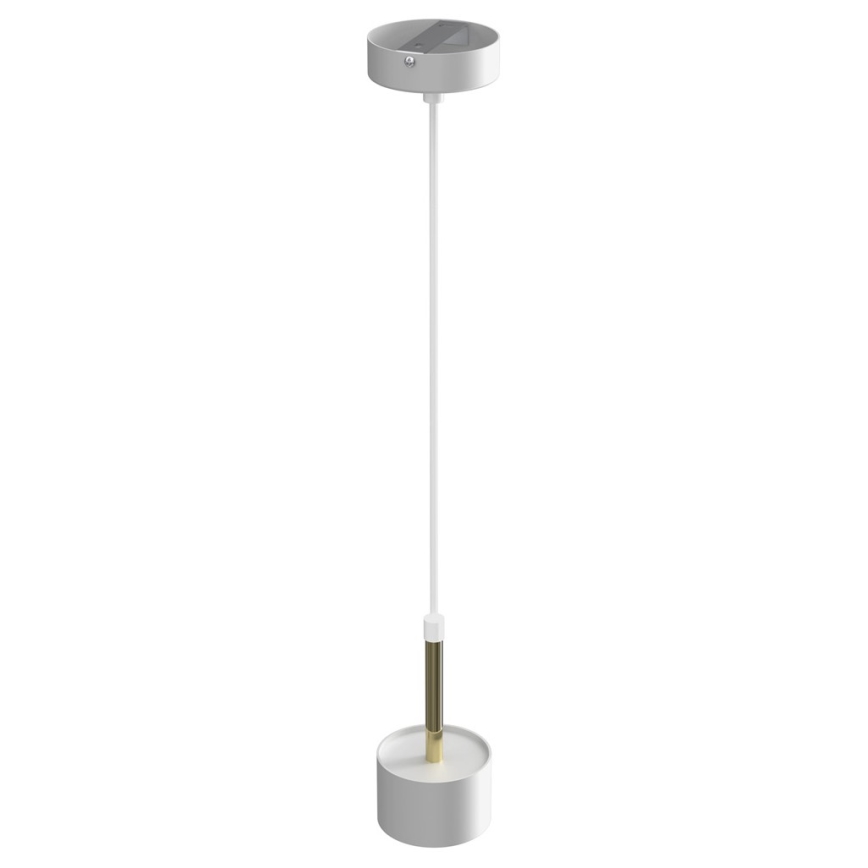 Lámpara colgante ARENA 1xGX53/11W/230V blanco/dorado