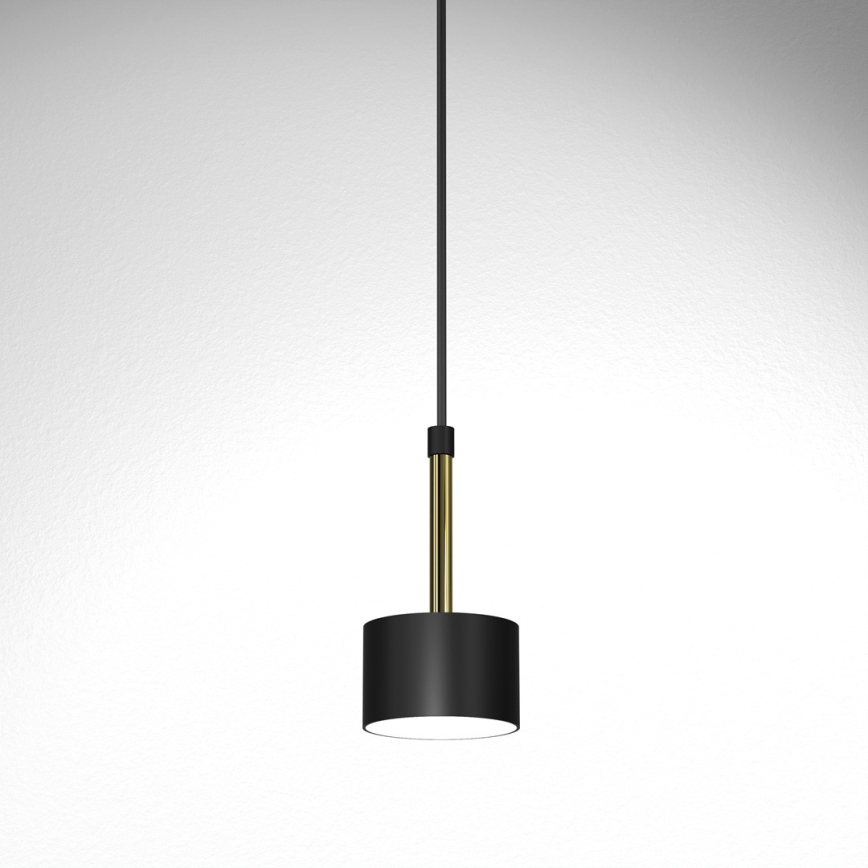 Lámpara colgante ARENA 1xGX53/11W/230V negro/dorado