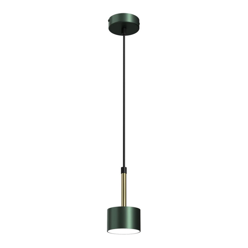 Lámpara colgante ARENA 1xGX53/11W/230V verde/dorado