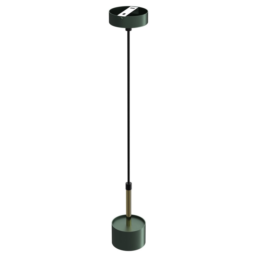 Lámpara colgante ARENA 1xGX53/11W/230V verde/dorado