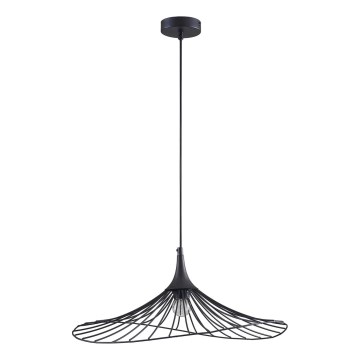 Lámpara colgante ARIELLE 1xE27/20W/230V diá. 50 cm negro