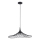 Lámpara colgante ARIELLE 1xE27/20W/230V diá. 50 cm negro