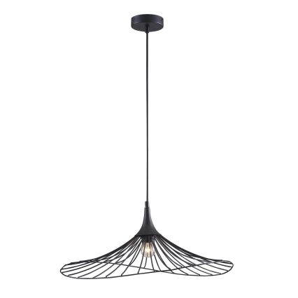 Lámpara colgante ARIELLE 1xE27/20W/230V diá. 50 cm negro