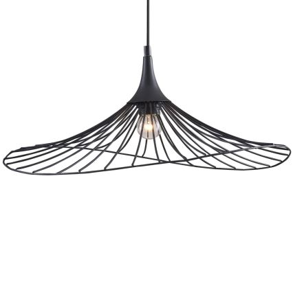 Lámpara colgante ARIELLE 1xE27/20W/230V diá. 50 cm negro