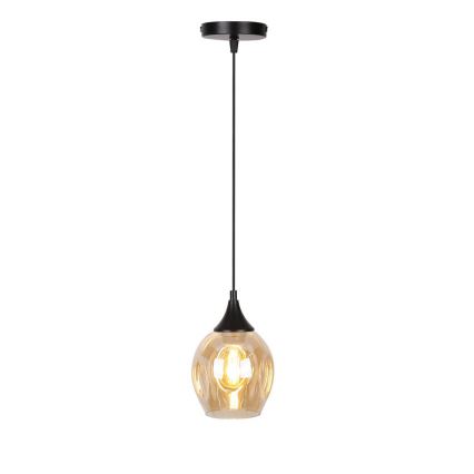 Lámpara colgante ASPA 1xE27/40W/230V negro