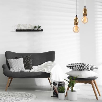 Lámpara colgante ASTRA 1xE27/60W/230V