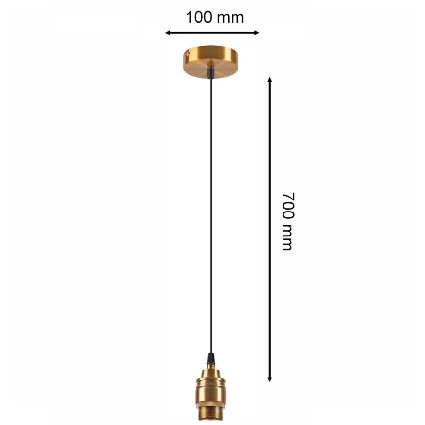 Lámpara colgante ASTRA 1xE27/60W/230V