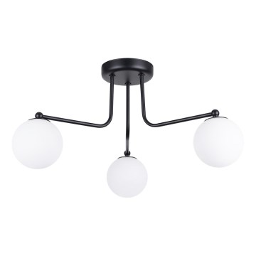Lámpara colgante ASTRAL 3xG9/8W/230V negro