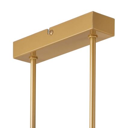 Lámpara colgante ASTRID 4xE27/60W/230V dorado