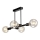 Lámpara colgante ASTRID 4xE27/60W/230V negro
