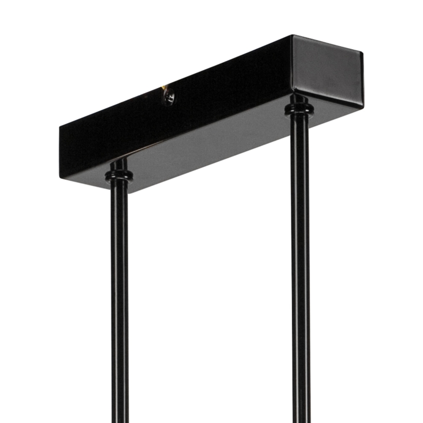 Lámpara colgante ASTRID 4xE27/60W/230V negro