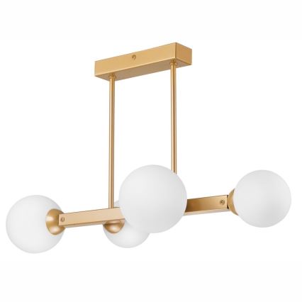Lámpara colgante ASTRO 4xG9/5W/230V dorado