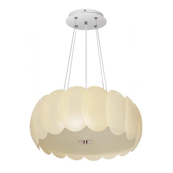 Lámpara colgante AURORA 8xE27/60W/230V