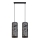 Lámpara colgante AVALO 2xE27/60W/230V gris/negro