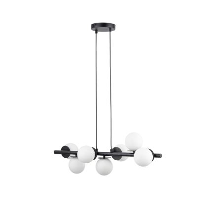 Lámpara colgante AVOLA 7xG9/12W/230V negro