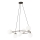Lámpara colgante AZURA 6xE14/10W/230V negro/blanco