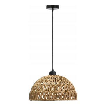 Lámpara colgante BALLI 1xE27/40W/230V beige