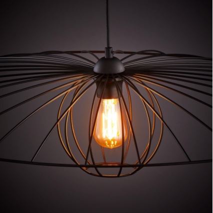 Lámpara colgante BARBELLA 1xE27/60W/230V diá. 80 cm
