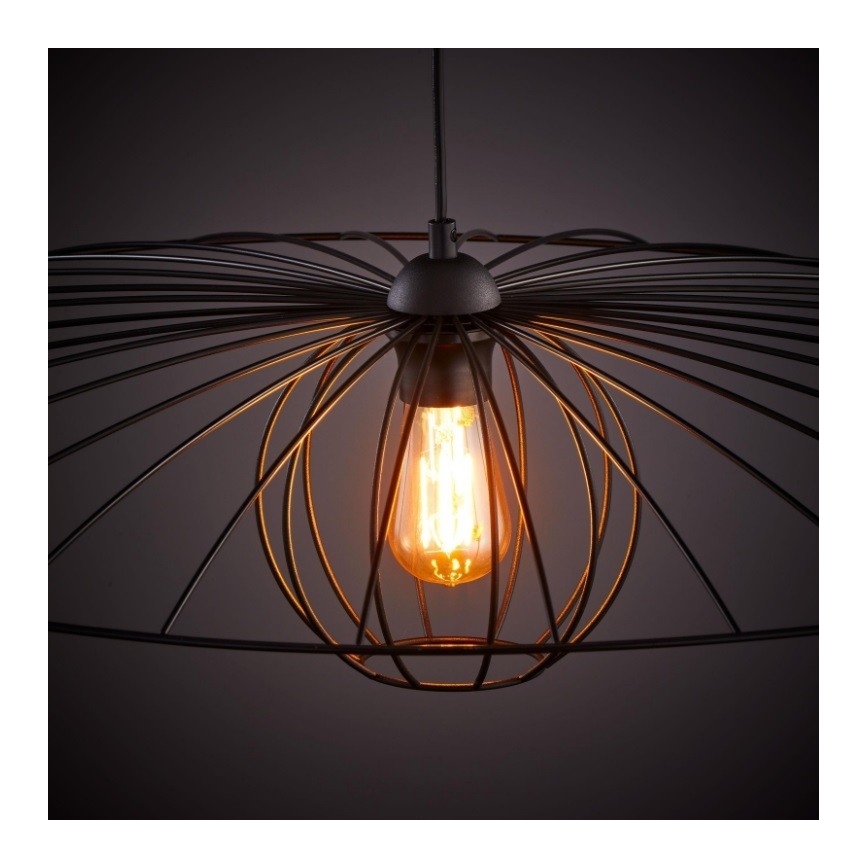 Lámpara colgante BARBELLA 1xE27/60W/230V diá. 80 cm