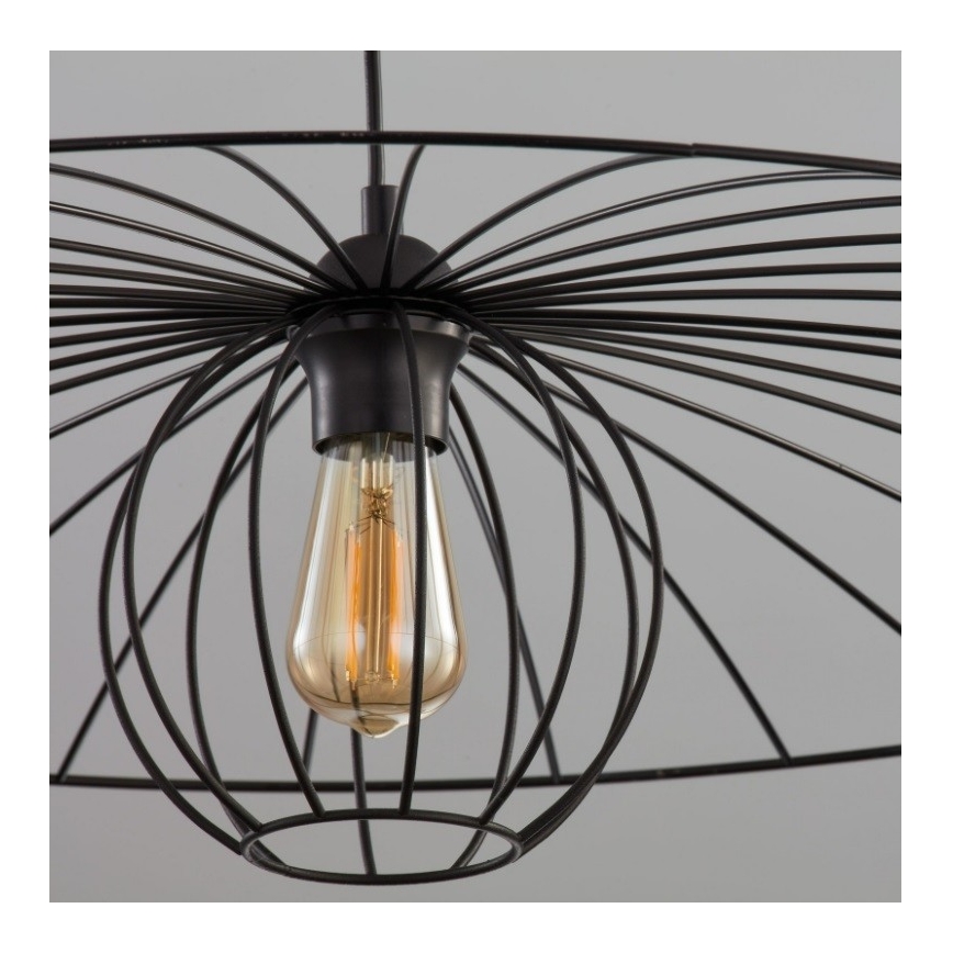 Lámpara colgante BARBELLA 1xE27/60W/230V diá. 80 cm