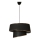 Lámpara colgante BARETTE 1xE27/60W/230V negro/cobre