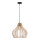 Lámpara colgante BARREL 1xE27/24W/230V diá. 38 cm
