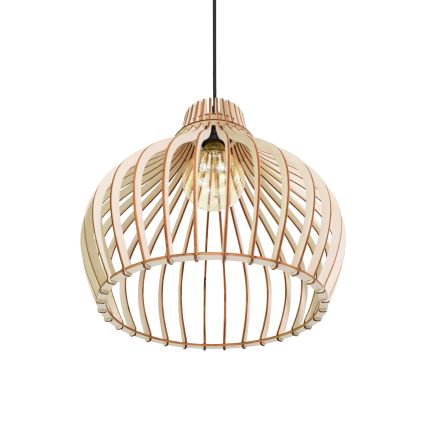 Lámpara colgante BARREL 1xE27/24W/230V diá. 38 cm