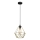 Lámpara colgante BASKET 1xE27/60W/230V diá. 25 cm dorado