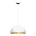 Lámpara colgante BETA 1xE27/60W/230V diá. 35 cm blanco