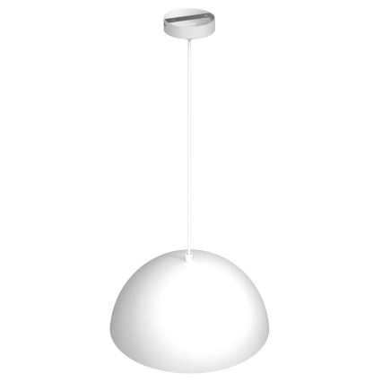 Lámpara colgante BETA 1xE27/60W/230V diá. 35 cm blanco